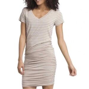 Prana Foundation Dress Everyday Essential Casual Spring Neutral